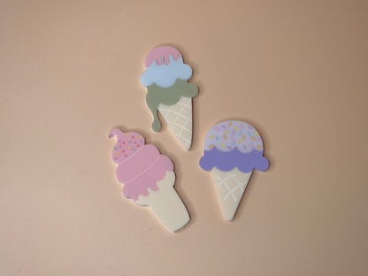 Ice Cream Charms (Set of 3)