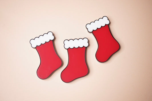 Christmas Stocking Charms (3 or 6 pack)