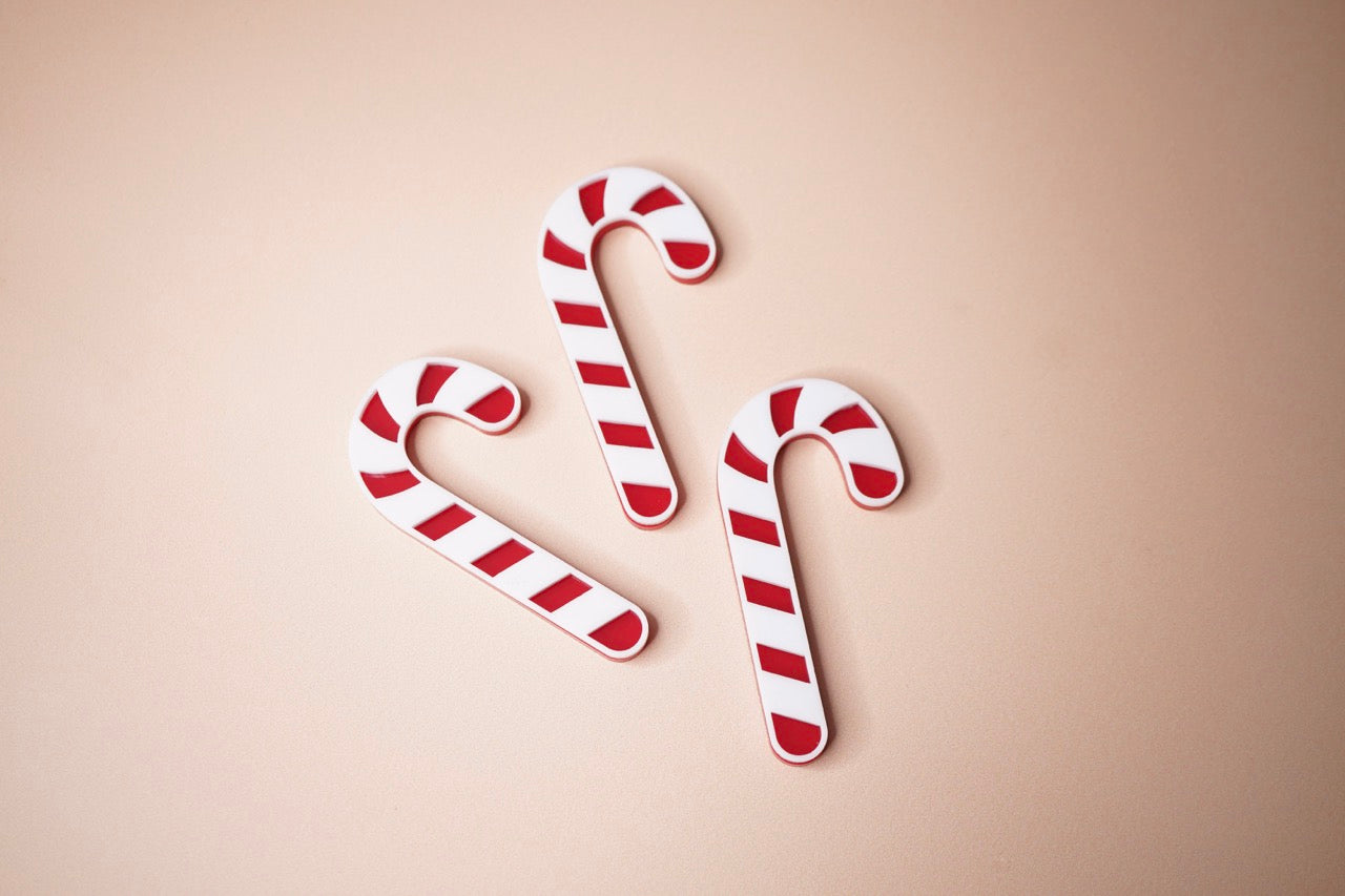 Candy Cane Charms (3 or 6 pack)