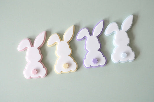 Easter Bunny Charms (Double Layered)