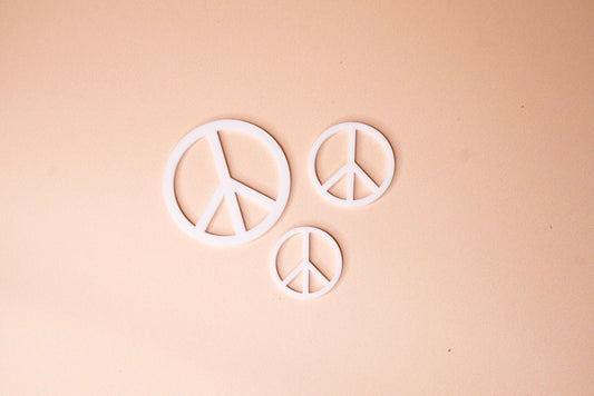 Peace Sign Charms (3 pack)