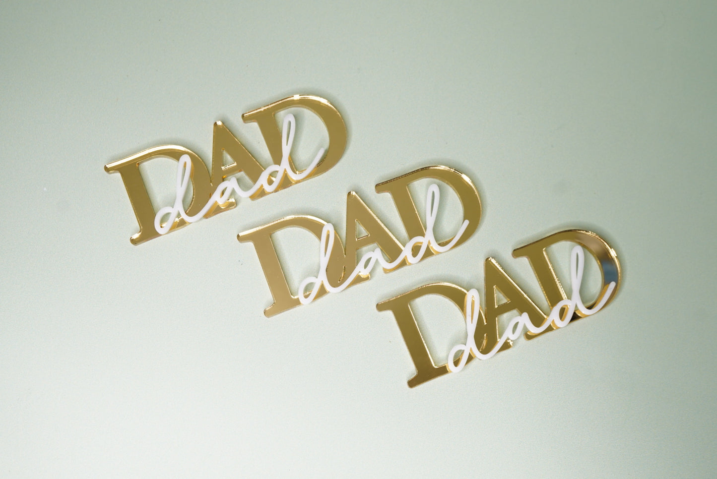 Dad Charm (mixed font) - Father's Day