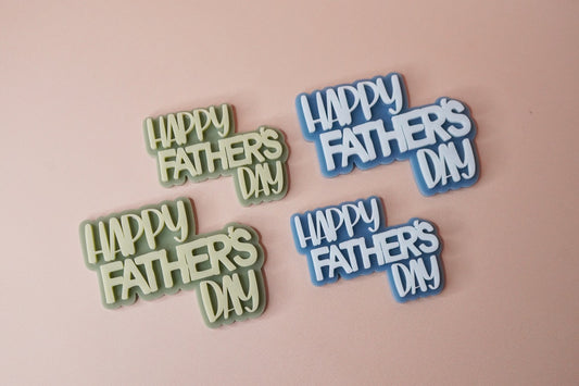 Happy Father's Day Charm - Father's Day