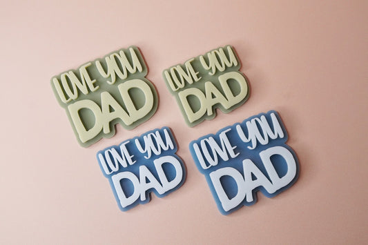 Love You Dad Charm - Father's Day