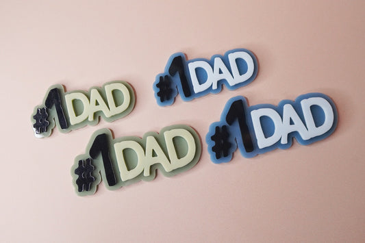 #1 Dad Charm - Father's Day