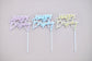 Happy Birthday Cake Topper 2.0 (Double Layered) - colour customisable